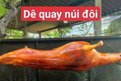 Bí Quyết Quay Dê Gia Truyền Tại Dê Núi Đôi
