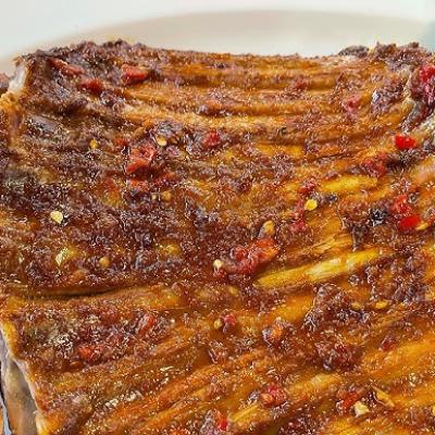Sườn dê nướng mắm nhĩ/lạng