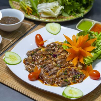 Bò cuộc phô mai sốt tiêu đen