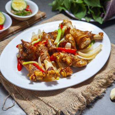 Chân móng dê chiên nuoc mam