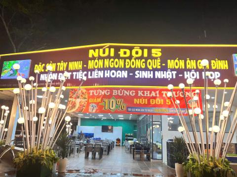 Không gian CN5 - Nhà Hàng Núi Đôi 5