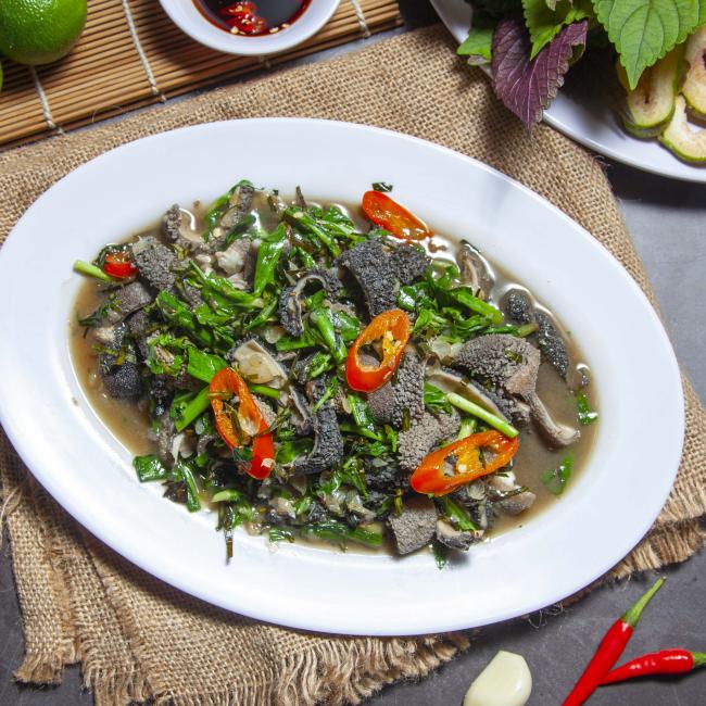 lòng dê xào đắng
