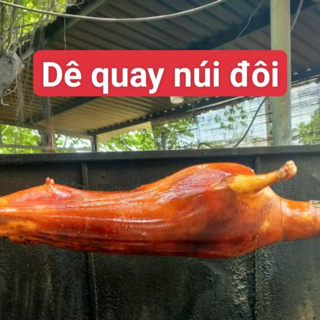 Dê quay nguyên con
