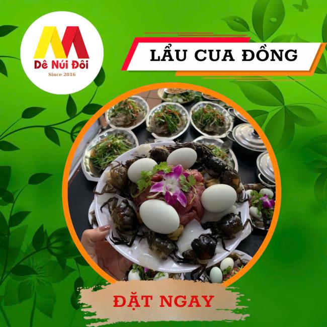 lẩu cua đồng núi đôi