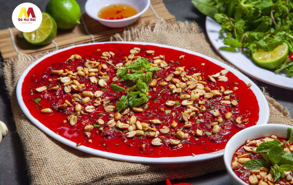Tiết canh dê 