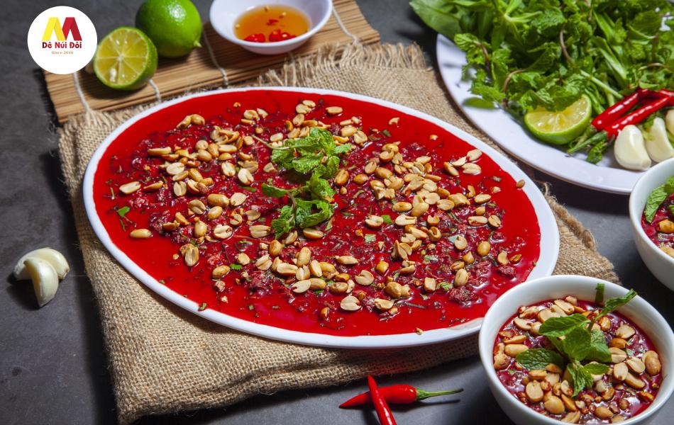 Tiết canh dê 