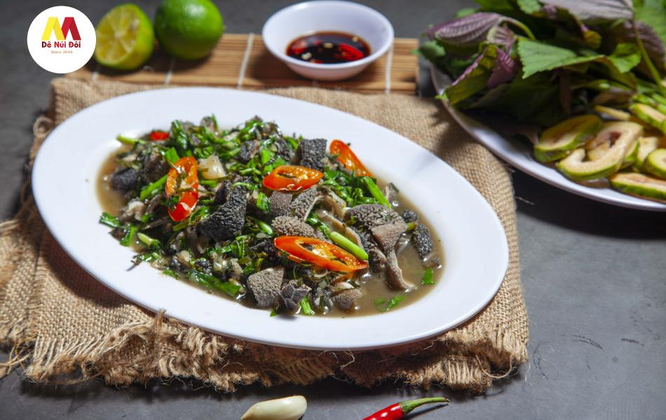 lòng dê xào đắng