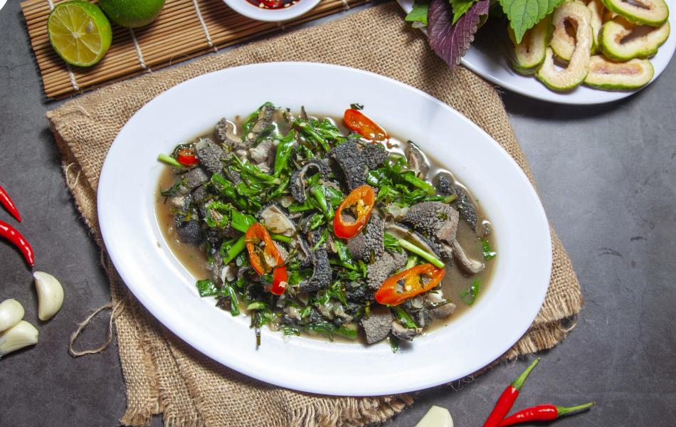 lòng dê xào đắng